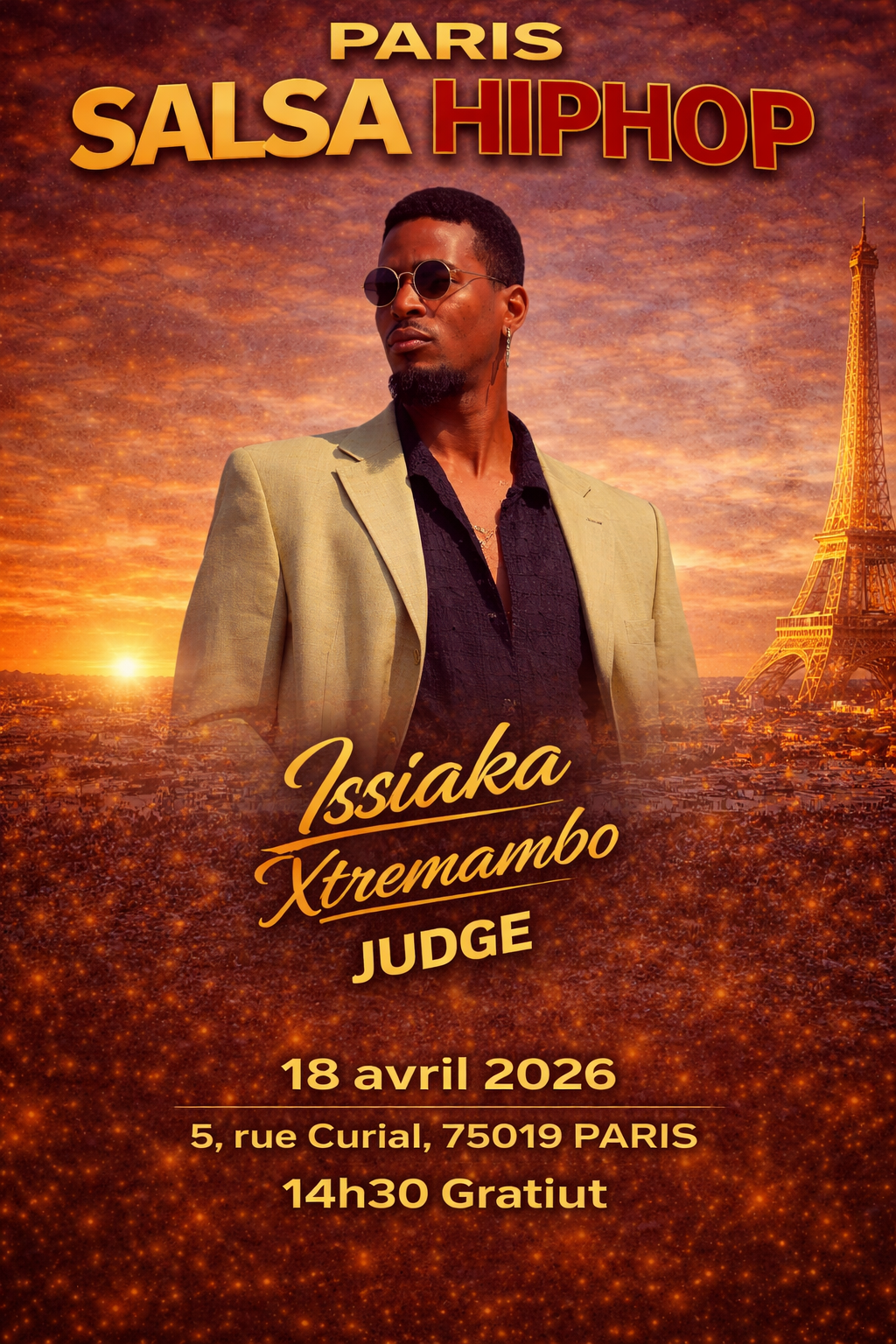 issiaka karamoko, xtremambo, salsa hip hop, xtremambo school, paris salsa hip hop battle